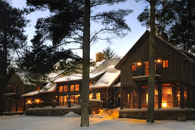 Lodge-Style Lake Home